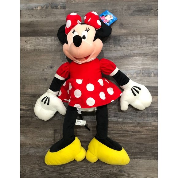 Disney Minnie Mouse Toys R Us Exclusive 30" Plush Stuffed Animal New w Tags - Picture 1 of 7